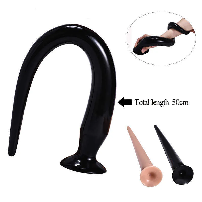 snake anal plug Snake Stick - Long Anal Plug main image 1