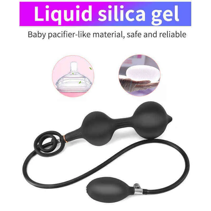 Gqiubi Inflatable Silicone Anal Plug Large Prostate... From Analtoys,  $32.27 | DHgate.Com