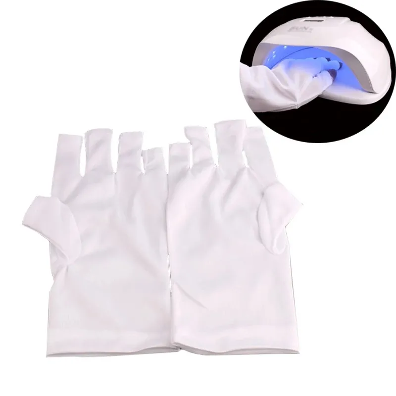 UV Protection Glove Nail Gel Treatment Anti-UV Gloves LED Lamp Dryer Light Radiation Protections Nails Art Tool