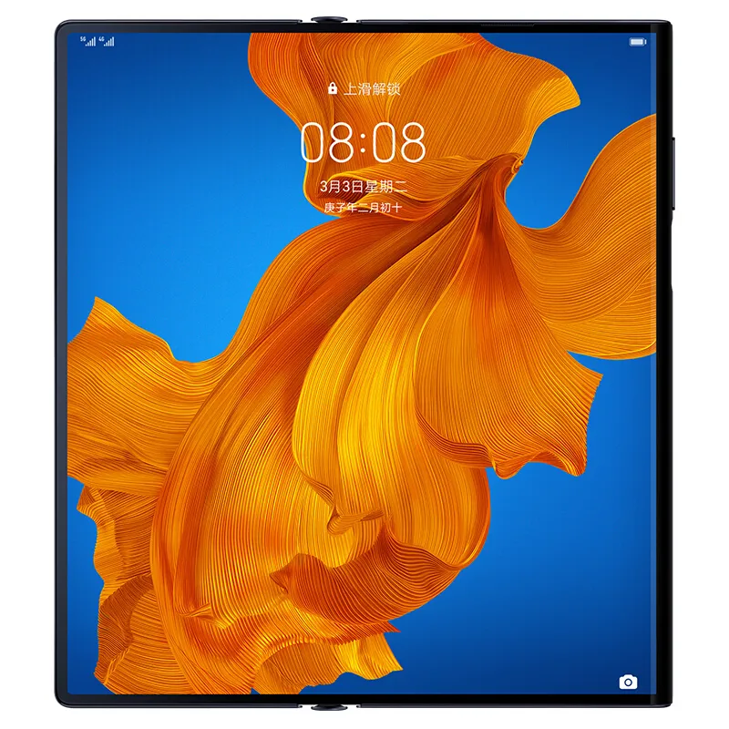 Originele Huawei Mate XS 5G Mobiele Telefoon 8 GB RAM 512GB ROM KIRIN 990 Octa Core Android 8.0 "OLED Opvouwbaar Volledig scherm 40MP AI NFC Vingerafdruk ID 4500mAh Smart mobiele telefoon