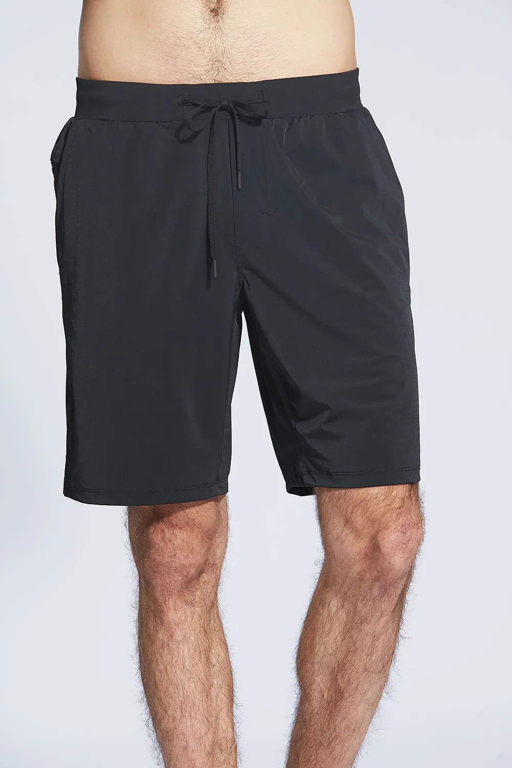 Gym Fitness Kläder lu-25 Herrshorts sport löpning fempunktsbyxor snabbtorkande lätt stretch sommar