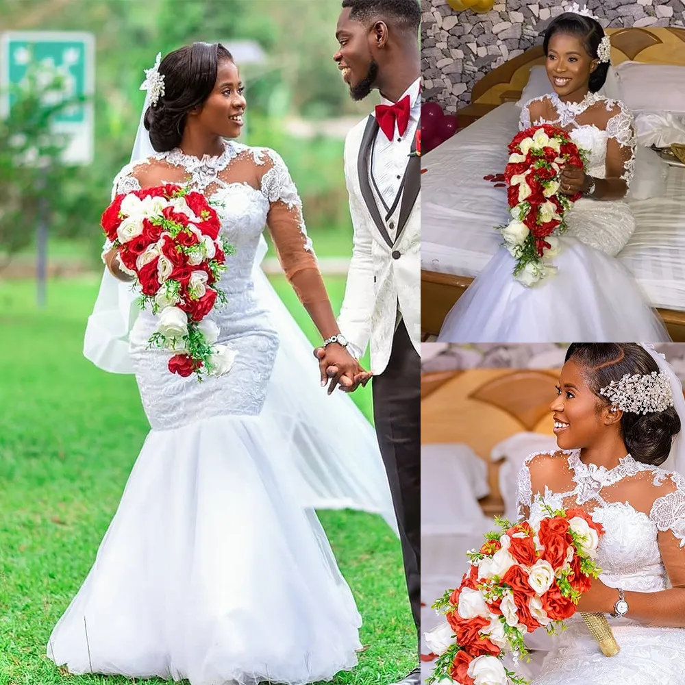 Plus size backless wedding dress on sale