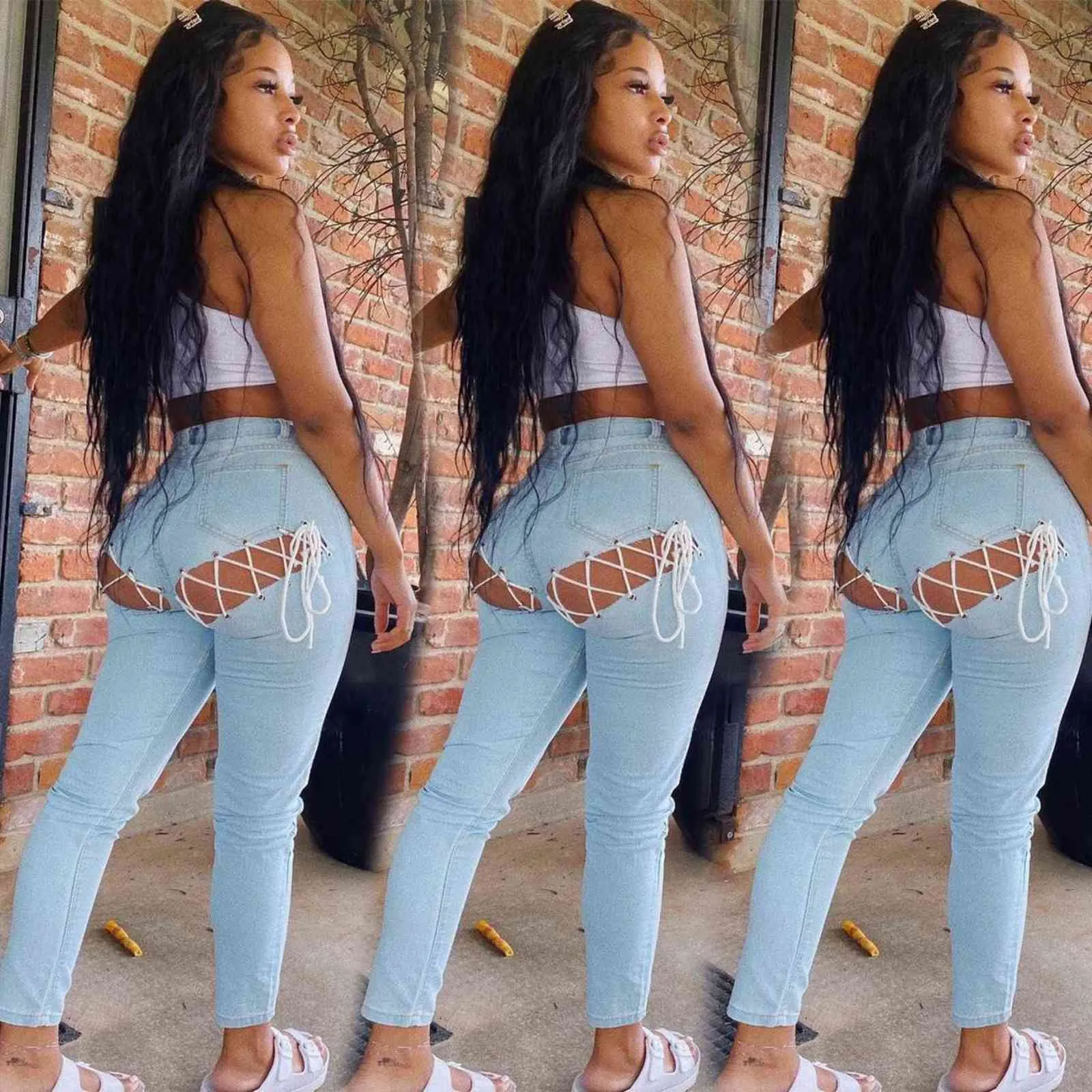 Hot hotsell ripped jeans