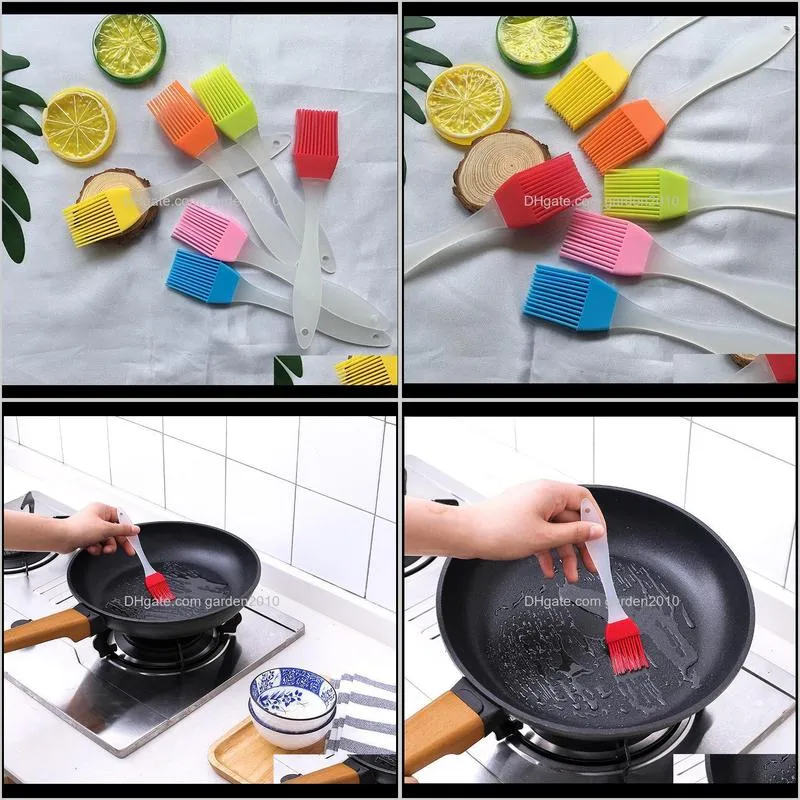 silicone butter brush bbq oil camping cook pastry grill food bread basting brush kitchen dining tool wb2151