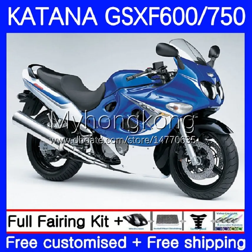 ボディ用スズキ・カタナGSXF750 GSXF600 GSXF 600 750 CC 03-07 18No.98 600ccの750CC GSX600F 2003 2004 2005 2006 2007 GSXF600 GSX750F 03 04 05 06 07 OEMフェアリング工場青