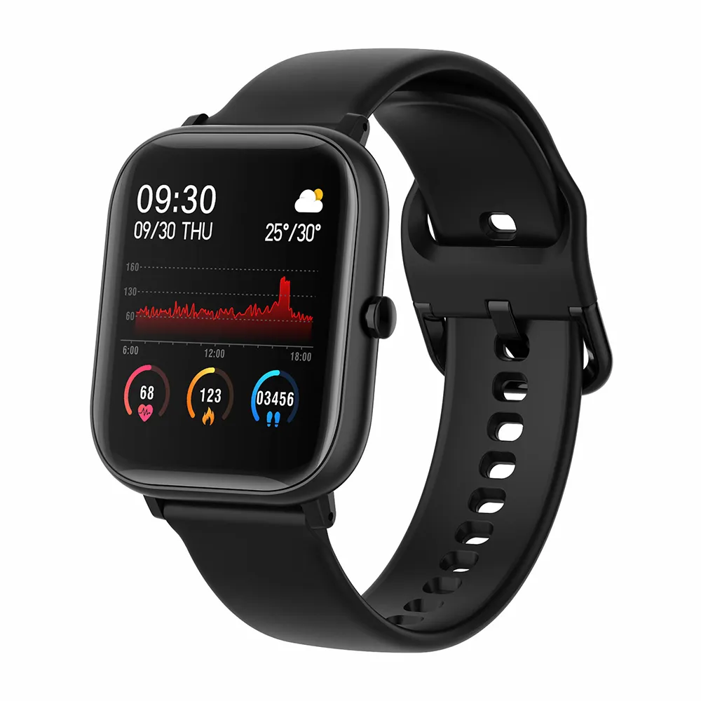 P8 SE Smart Watch Men IP67 Impermeable Impermeable Toque Fitness Tracker Monitor de ritmo cardíaco Mujer Reloj GTS Smartwatch