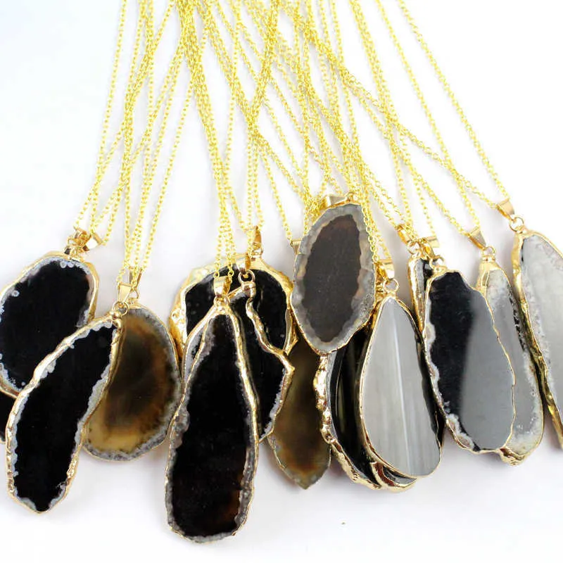 Black agate with chain.jpg