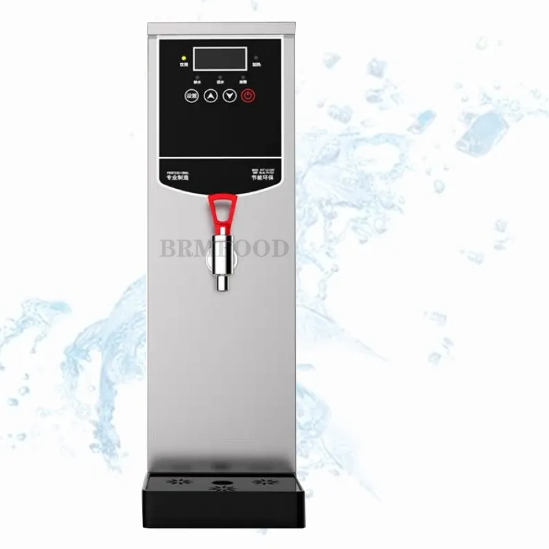 40L Kommerzielle Elektrische Wasserkocher Heizung Maschine Automatische Dampf Generator Milch Schaum Bubble Tea Kaffeemaschine 220V