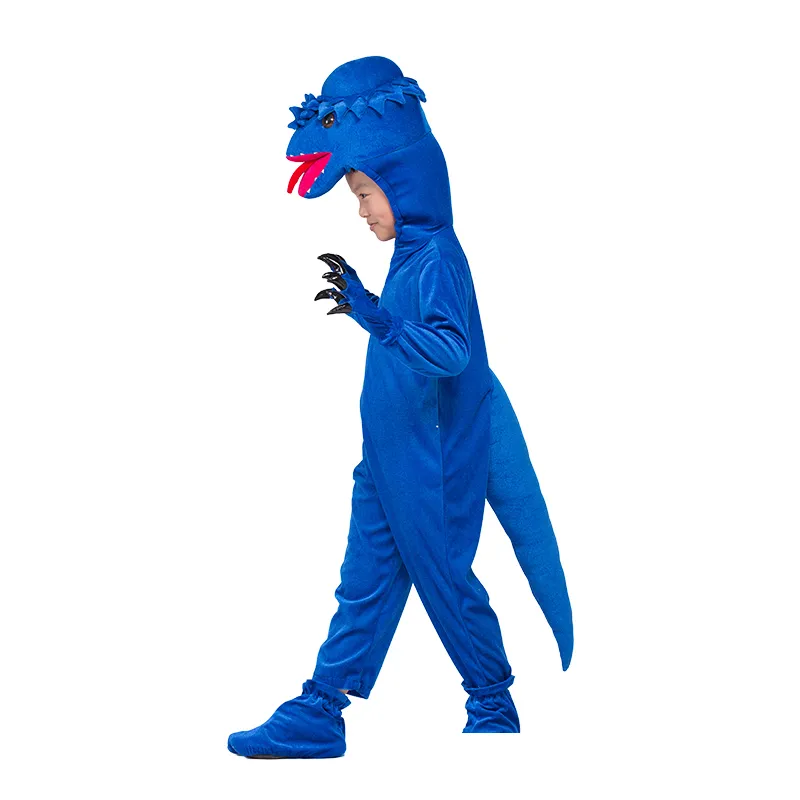 Costumes d'anime T-Rex Dinosaurs enfants Animaux Pachycephalosaurus Halloween Cosplay Costume Party Dress Up Tentifit Boys Girl Role Play