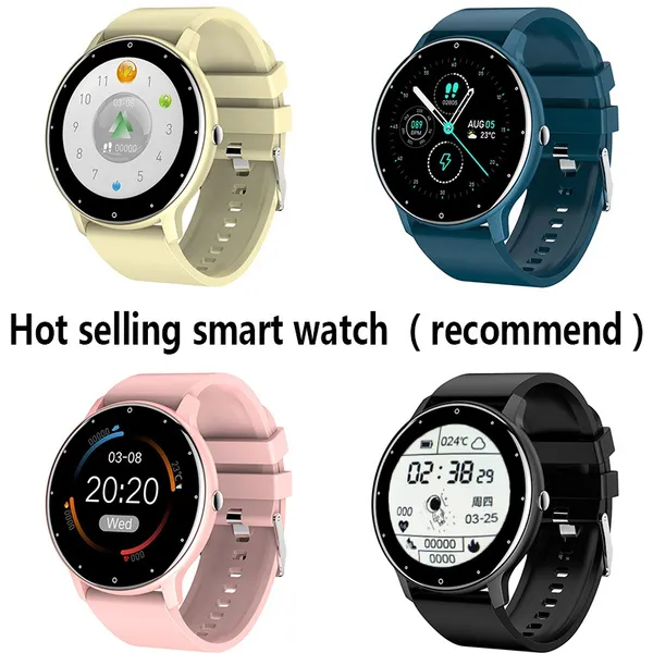 SmartWatches 2022 أحدث جودة فاخرة ذكية ووتش الرجال ZL02 لمسة كاملة النساء smartwatch الرياضة عداد الخطى الطقس في الوقت الحقيقي ip67 بلوتوث ل ios الروبوت