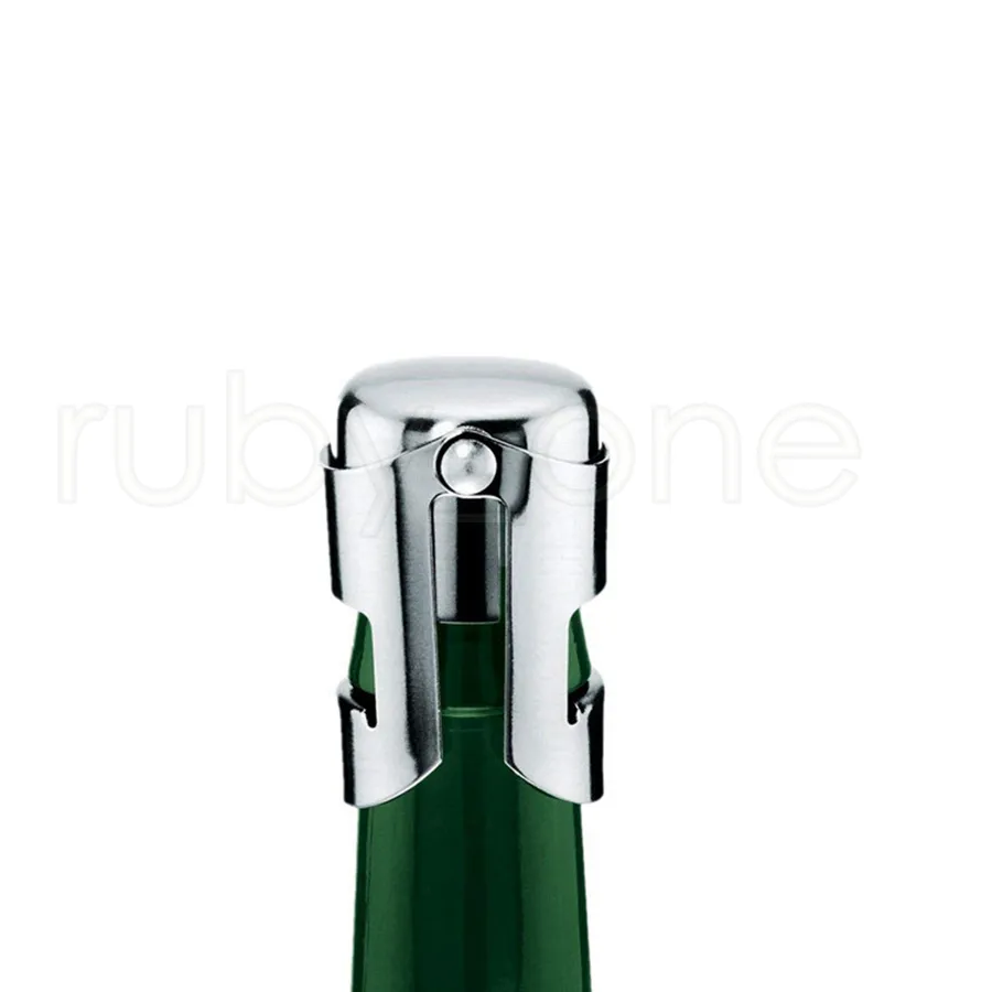 Tragbare Edelstahl-Wein-Stopper-Bar-Werkzeuge Champagnerkorken-Versiegelungsmaschine Sektkappe Seeversand RRB5980