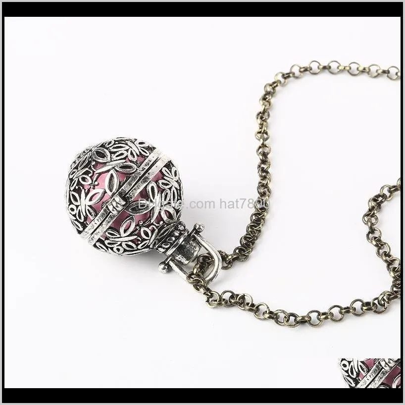 Aromatherapy Diffuser Necklaces for Women Diffuser Locket Necklace Aromatherapy Pendant  Oil Diffuser Necklaces 3 Colors