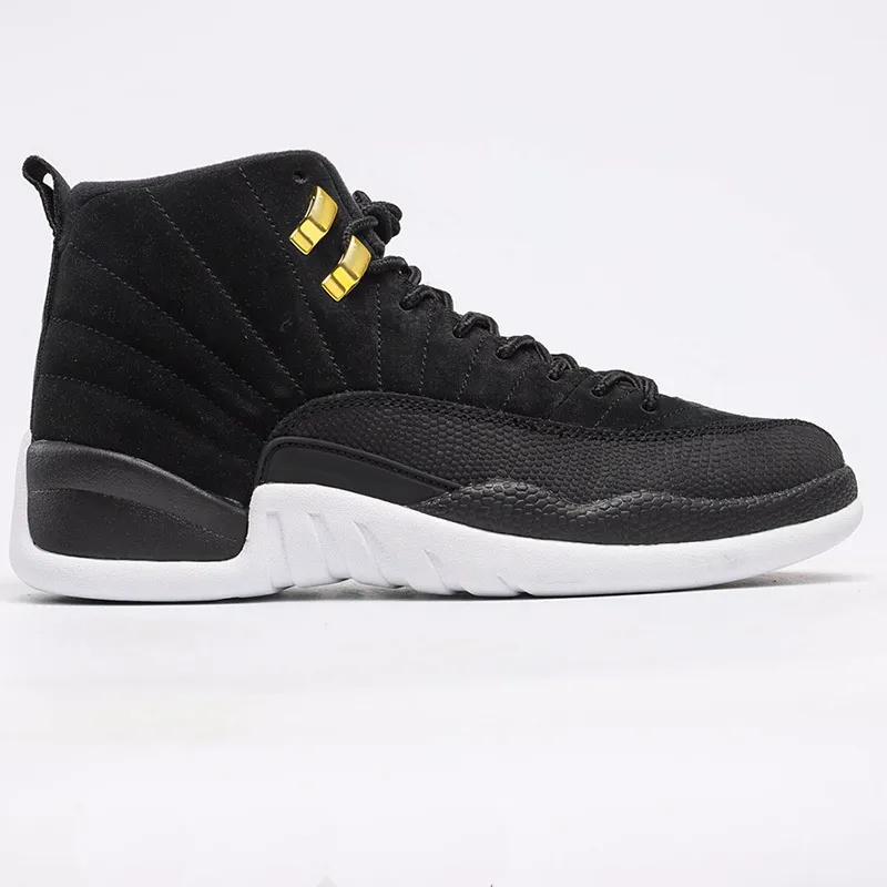 2021 Top Quality Jumpman 12 classical Basketball Shoes Reverse Taxi black 12s Designer Fashion Sport Running shoe With Box