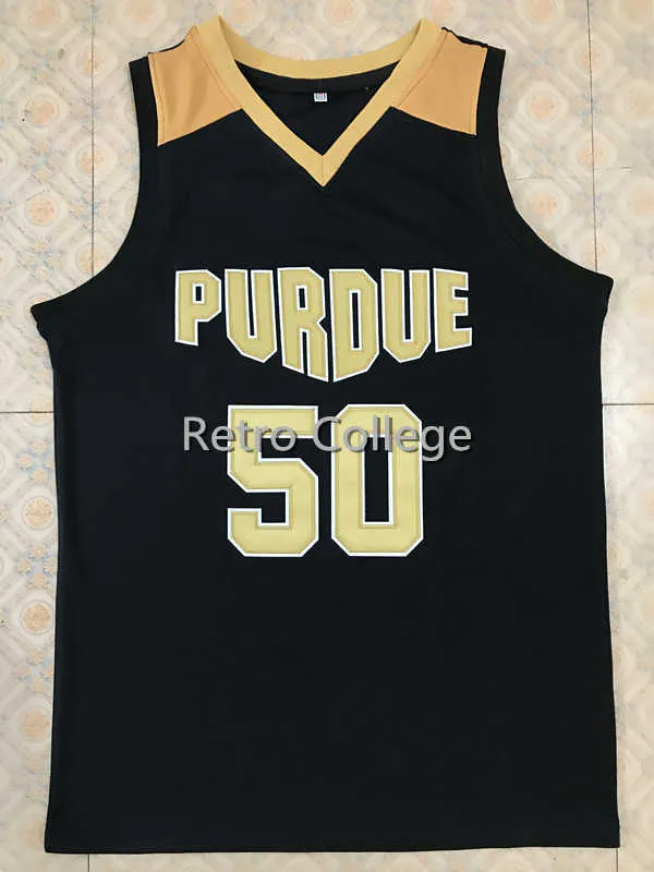 #50 Caleb Swanigan Purdue Boilermakers College Basketball Jersey zszył dowolny numer i nazwisko