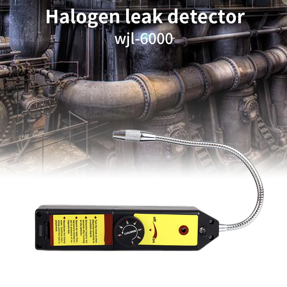 محلل الغاز فرون تسرب كاشف الهالوجين التبريد HVAC R22 R410A R134A R1234YF CFCS HCFC عالية الدقة
