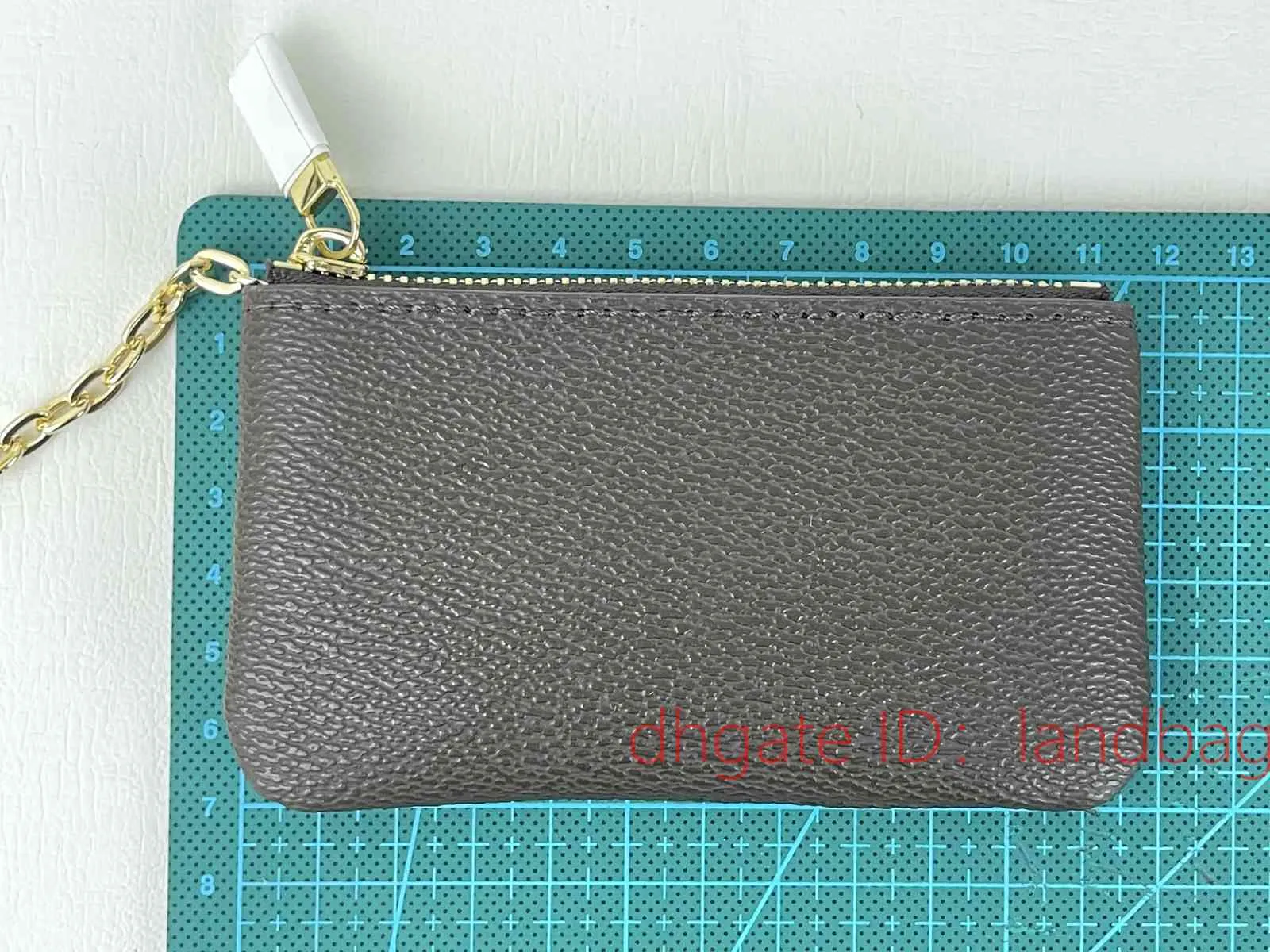 2021 new KEY POUCH Damier leather holds high quality fashion classical women  holder coin purse small leather Key Wallets