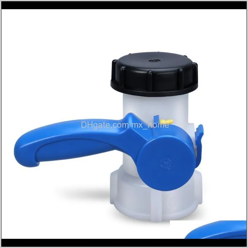 plastic dn40 butterfly valve for ibc tank container 1000l switch ibc tank adapter