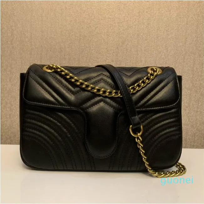 Good Quality women designer Shoulder Crossbody bags leather Cross body chain bag Pure color womens handbag purse j5525
