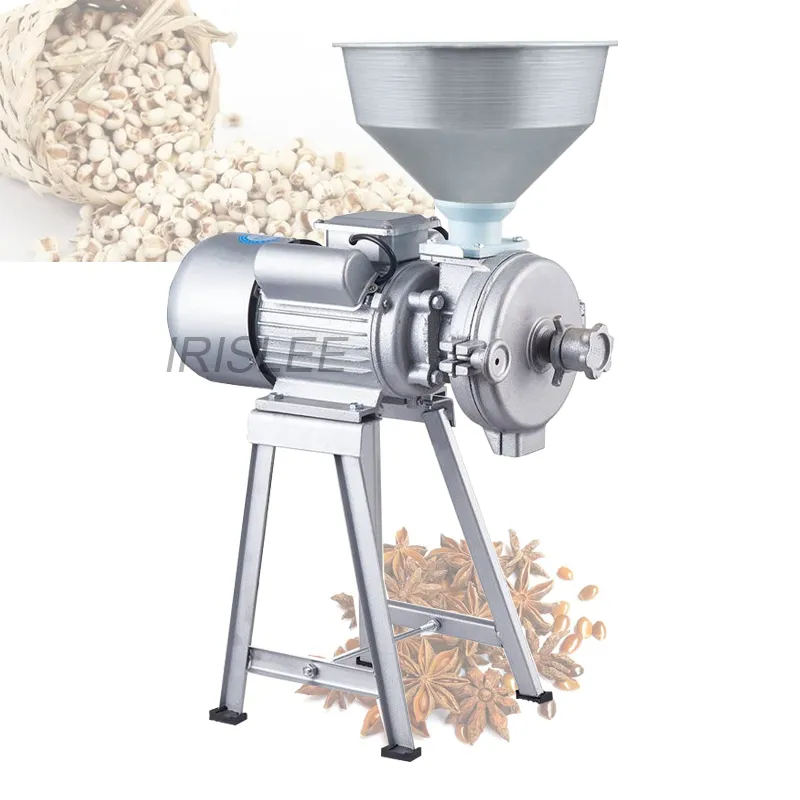 Small Electric Grain Spice Fine Grinder Machine Commercial Food Grains Milling Pepper Corn Crusher