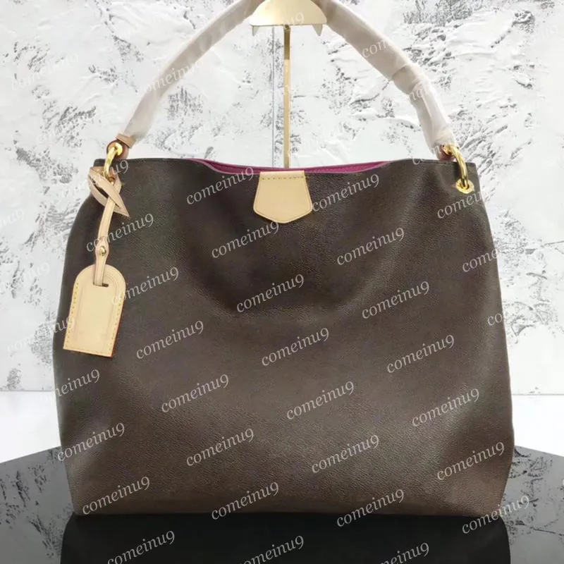 Sacs à bandoulière de créateurs Mode Classique Oxide Cuir Femmes Grand Shopping Fourre-tout Sacs à main Tag High Gracefull Lady Hobo Sac à bandoulière en gros