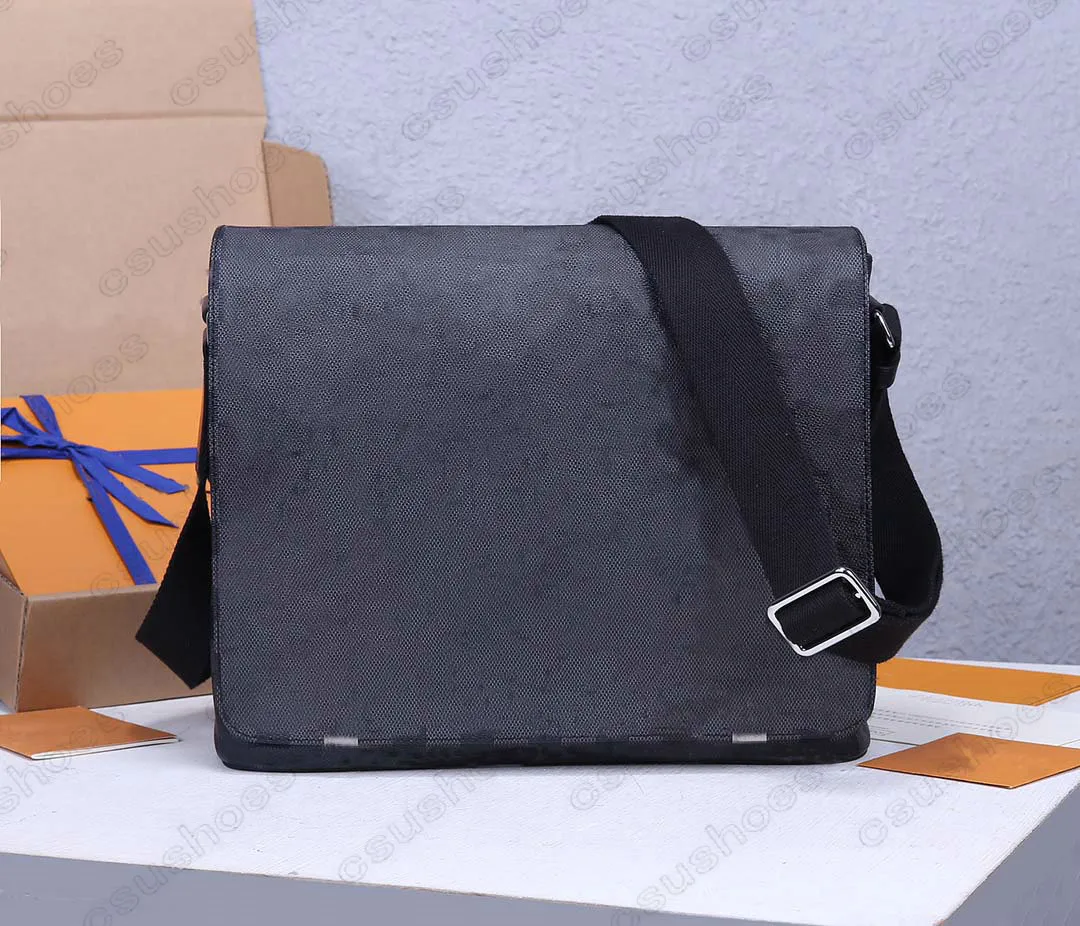 DISTRICTS PM N41029 M45627 N41029 Messenger Bag Cross Body Eclipse Canvas Leer Hobo Schouder Portemonnees Totes Ontwerpers Luxe Heren Handtas