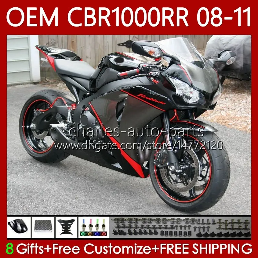 Injection Mold Fairings For HONDA CBR 1000CC 1000RR CBR1000RR 08