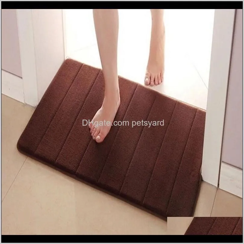 11 colors microfibre soft rugs home shower bath pad bathroom bedroom carpet anti-skid rug floor mat size: 40 x 60cm/50 x 80cm