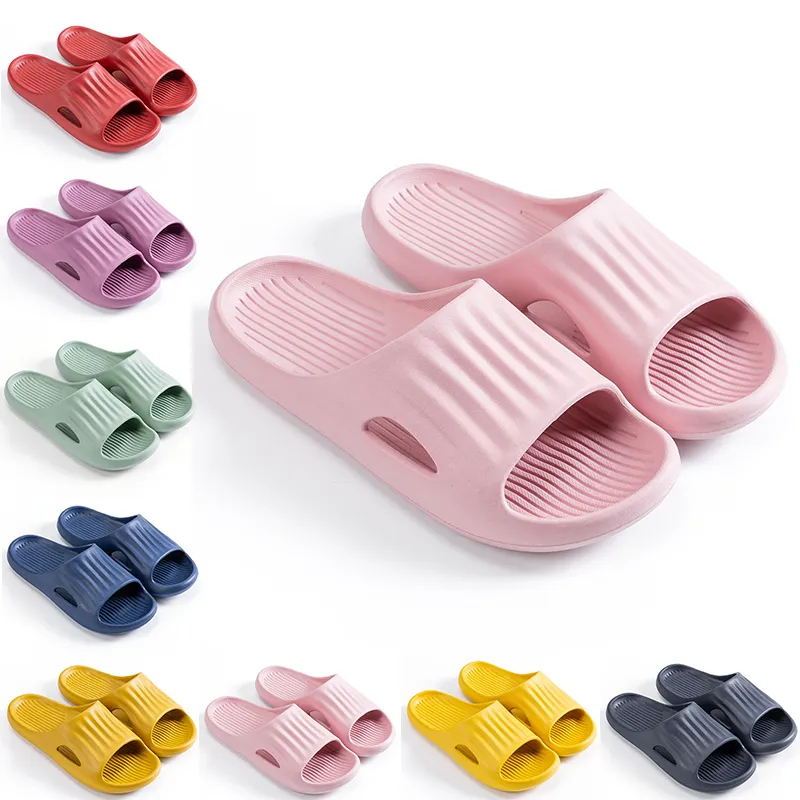 Billigare tofflor Slides Sko Män Kvinnor Sandal Plattform Sneaker Mens Kvinnor Röd Svart Vit Gul Slide Sandaler Trainer Utomhus Inomhus Slipper Storlek Stil Kid