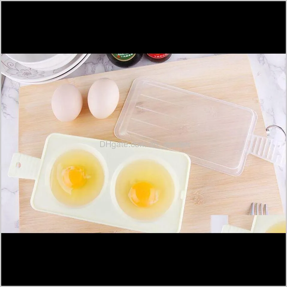 microwave oven two egg poacher sandwich breakfast instant cooker kitchen tool high quality