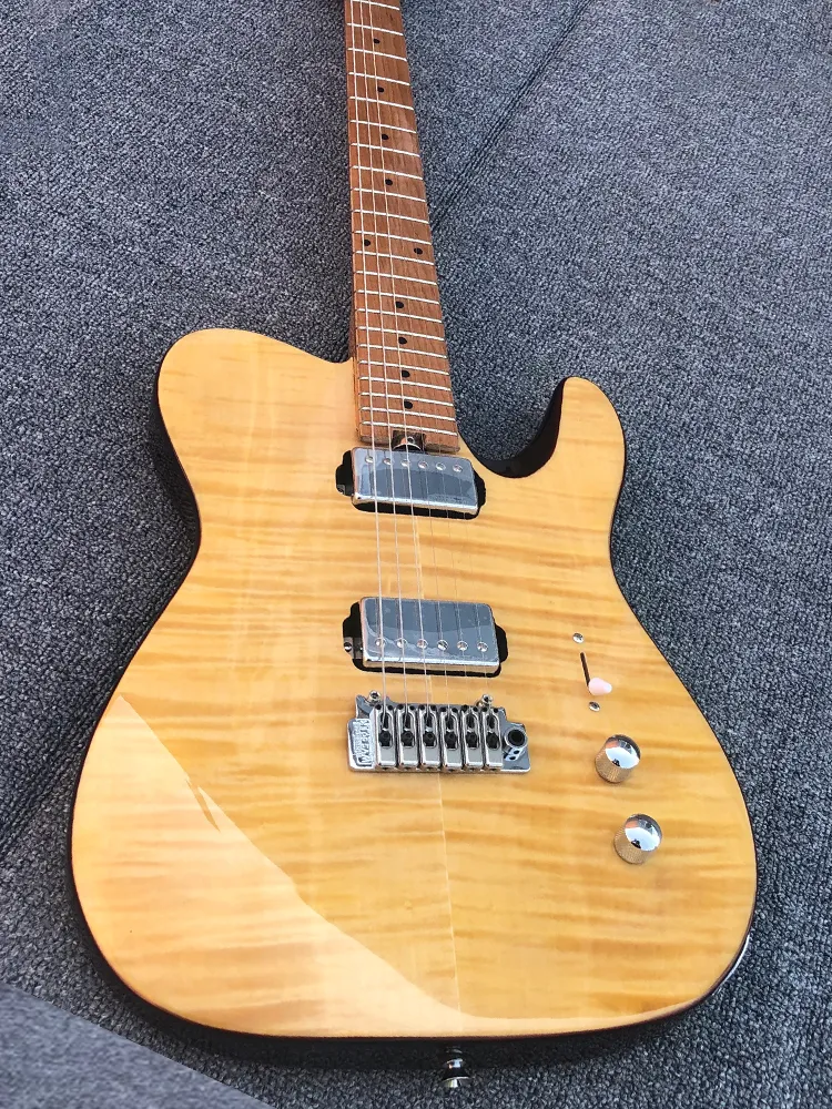 Portable Cedar Electric Guitar WithPositive Sound And Quality Assurance