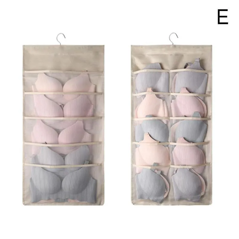 Multi Folding Clothing Storage Lunch Bags For Women Clear Double Sided  Hanging Organizer Underwear Hanger For Wardrobe Bra Socks Rack Lunch Bags  For Womens From Yasuogu, $21.22