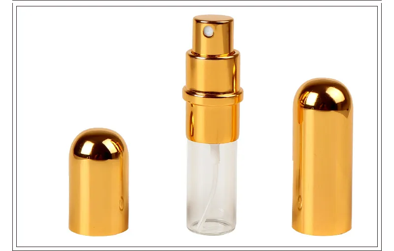 10 ml Portable Mini Atomizer Perfume Bottle Aftershave Makeup Spray Atomiser Travel 10ml Refillable Pump Perfume Bottles Fashion