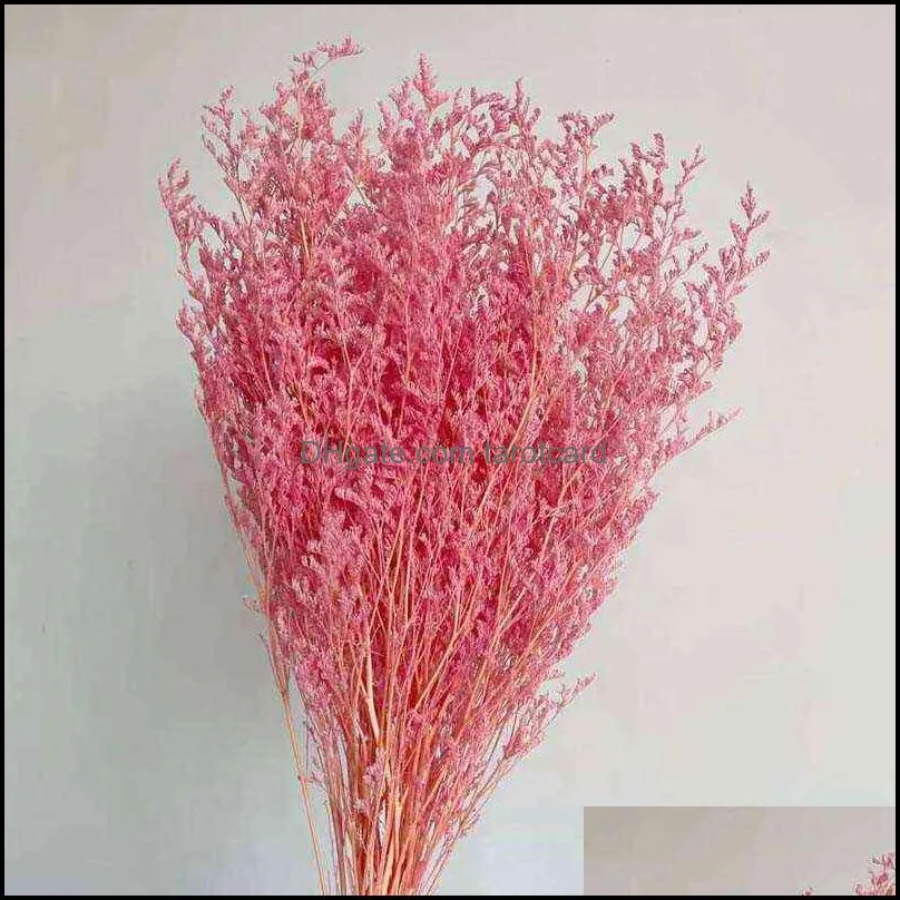 60g /35~45CM Natural  Valentine Grass Preserved Flowers,Real Natural Love Grass Forever Plant Dancing Flower For Home Decor
