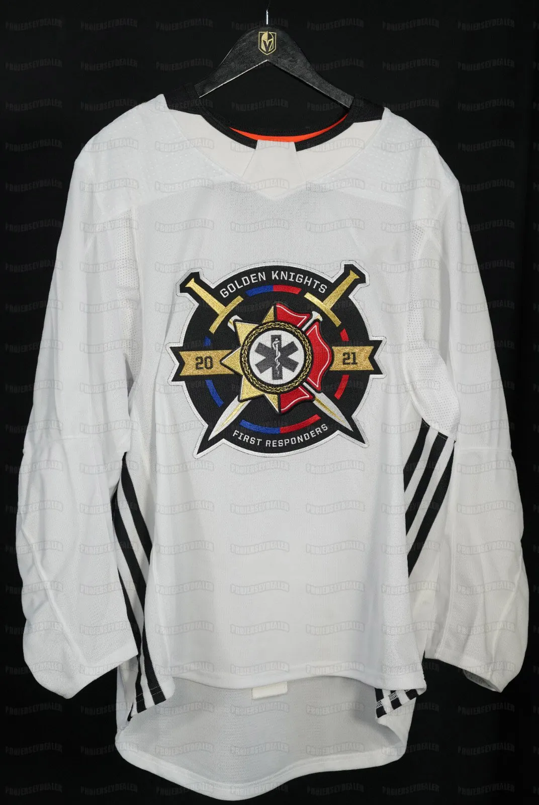 golden knights first responder jersey