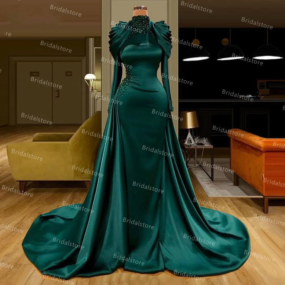 Elegant Hunter Green Mermaid Evening Dress With... From 92,87 | DHgate Elegant Hunter Green Mermaid Evening Dress With... From 92,87 | DHgate