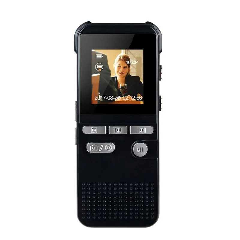 Hyundai E830 8G Mini caméscope portable enregistreur vidéo numérique portable pour les réunions d'affaires, les minutes de cours, les conférences, le dictaphone et la voix