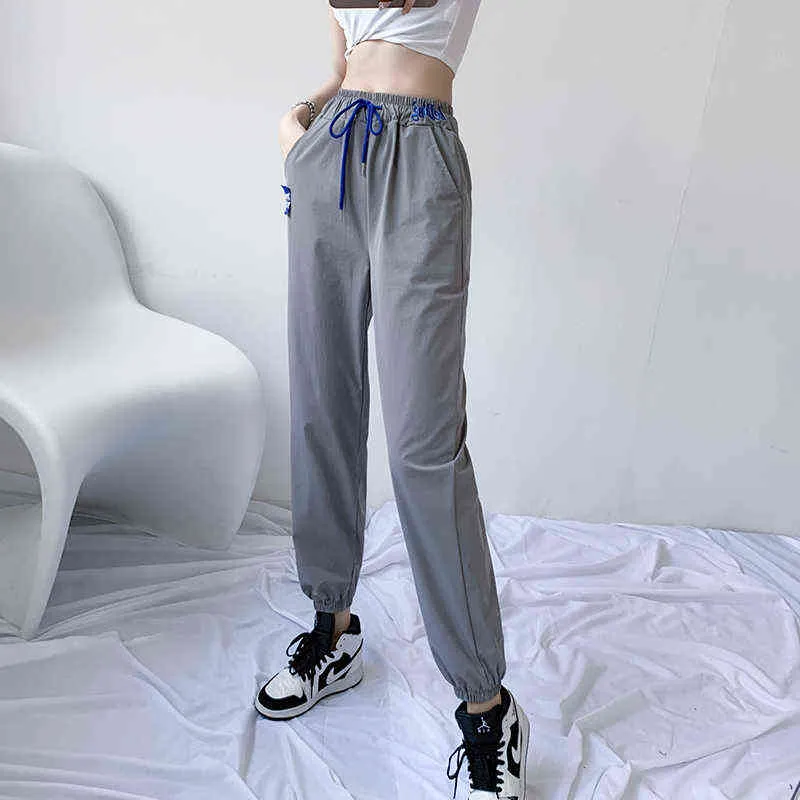 HelloGirl Joggers Pants Women Plus Size Korean Style Loose