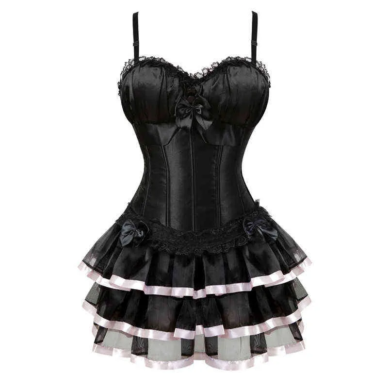 トップス theredthread s burlesque corset black Amazon.com: HNGHOU Women's Sexy Rhinestone Bustier Corsets