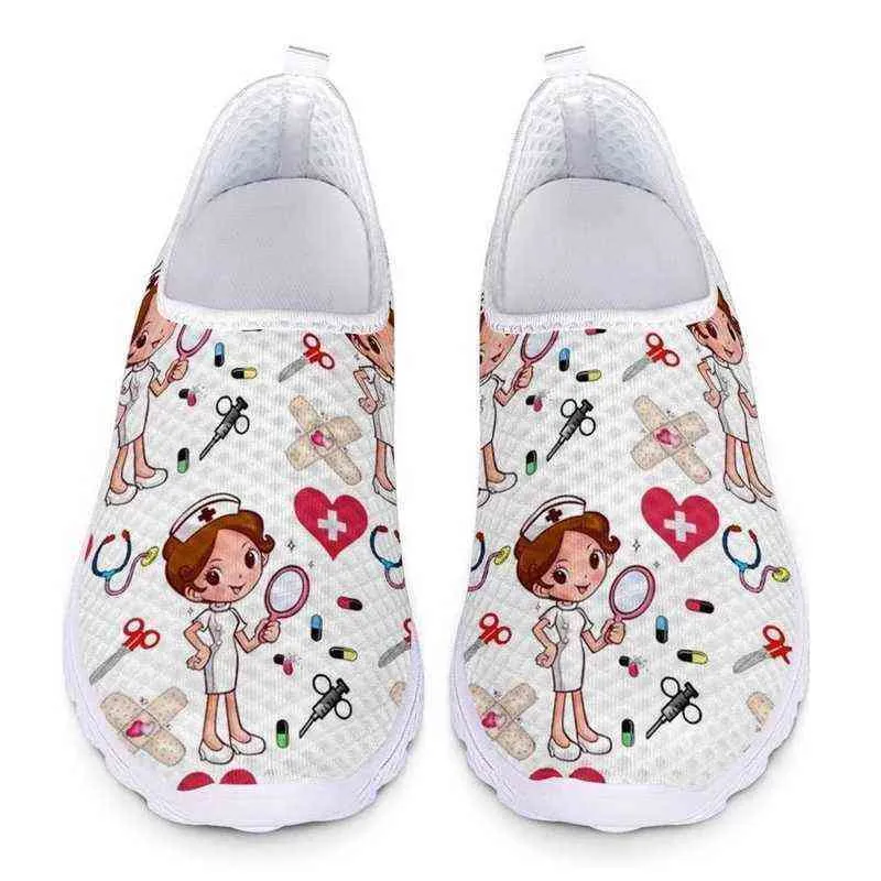 Sneakers sales enfermera dibujos