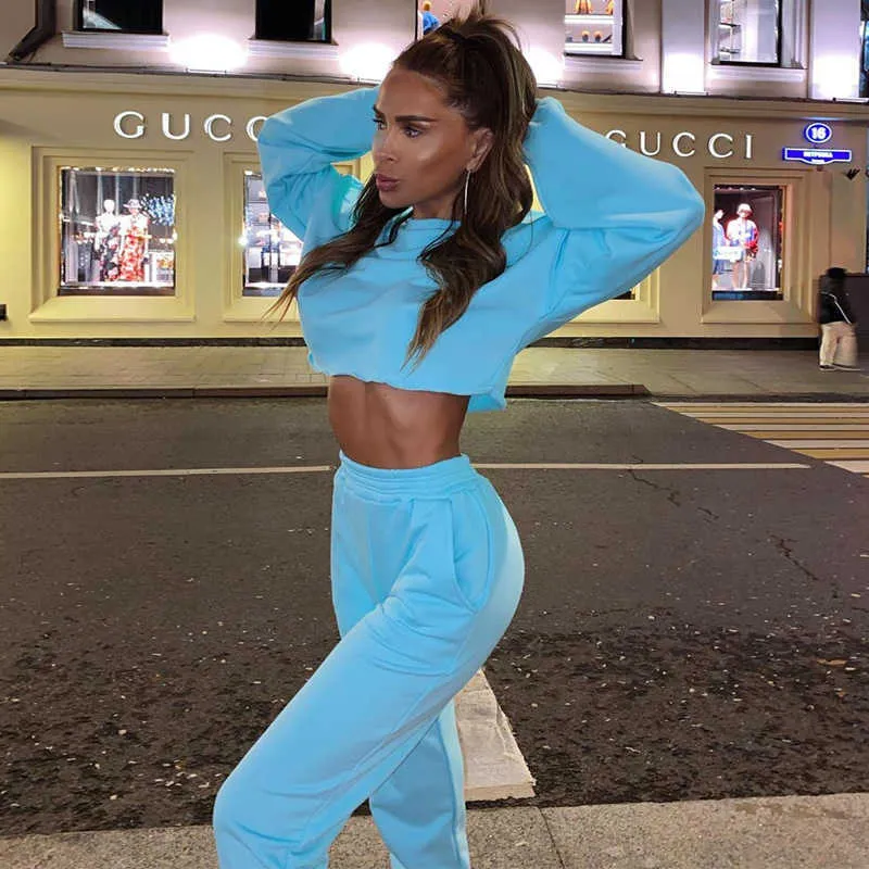 High Quality Women s Sports Tracksuit Comfy 2 Piece Winter Sweatsuit Set Sexy Sweatsuits for Women