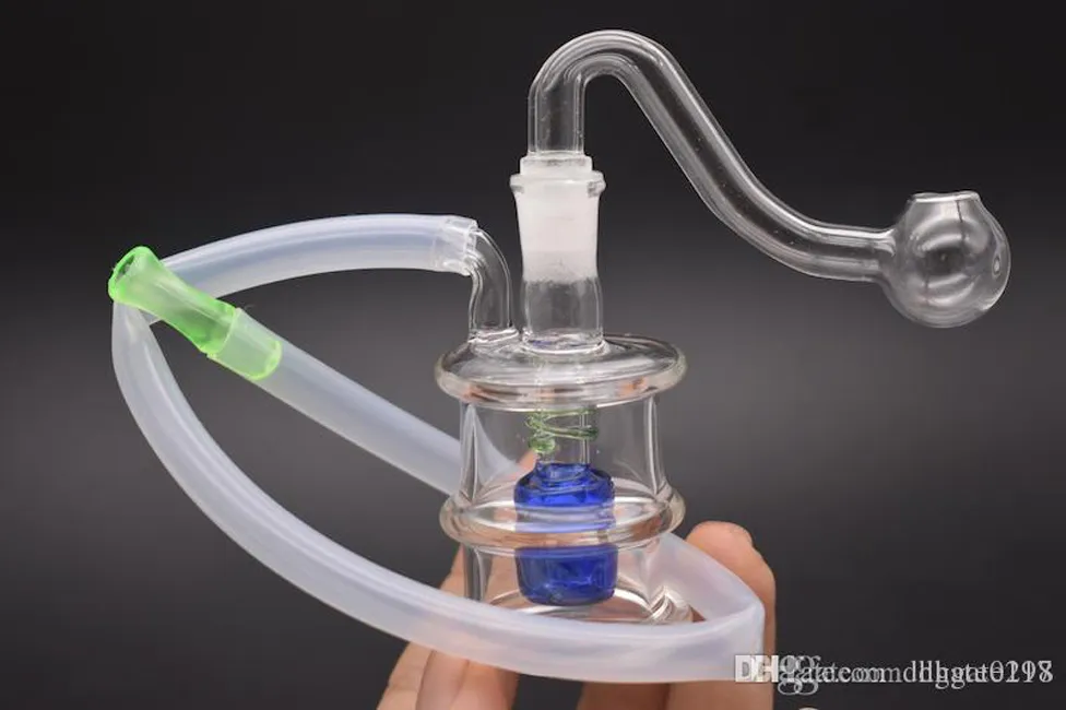 wholesael Mini 74 millimetri pagoda di vetro Bong tubo di acqua oil rig buon mercato Glass pipe