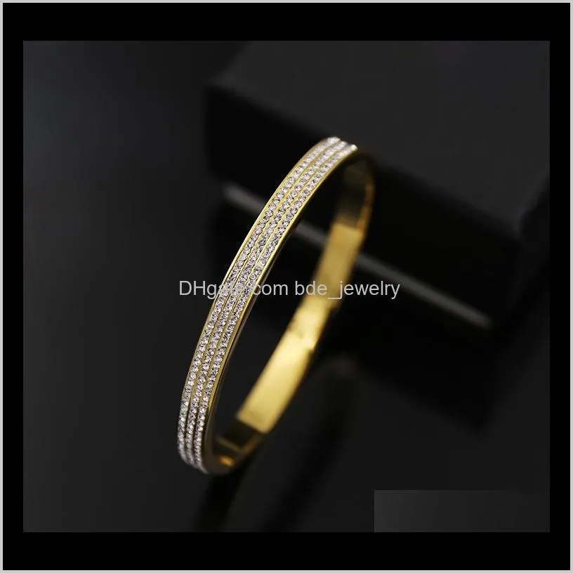 brand bijoux bangles rivet 316 l titanium stainless steel  bangles bracelets fashion jewelry for women and men