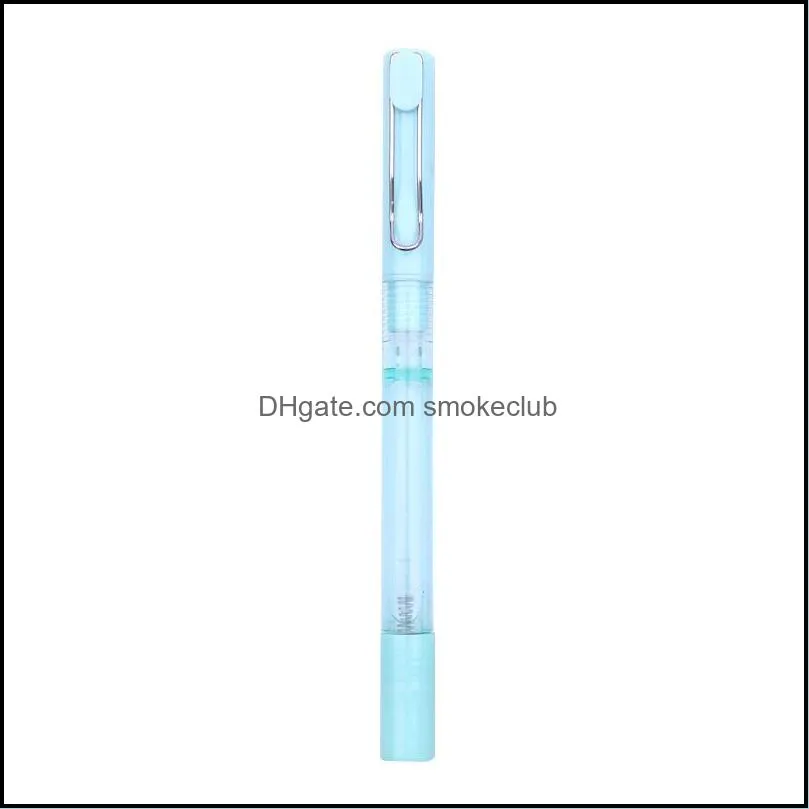 Multi Function Spray Pens Portable Sprayer Pen Metal Clip Empty Tube Refillable Perfume Alcohol Hand Sanitizer Spray Gel Pen For Gift
