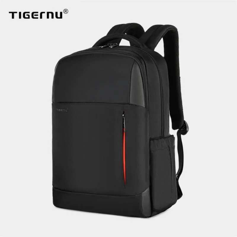 Tigernu Fashion RFID Anti Theft Men 15.6 inch Laptop Backpack USB Charging Male Female Waterproof School Bags Mochilas 210929