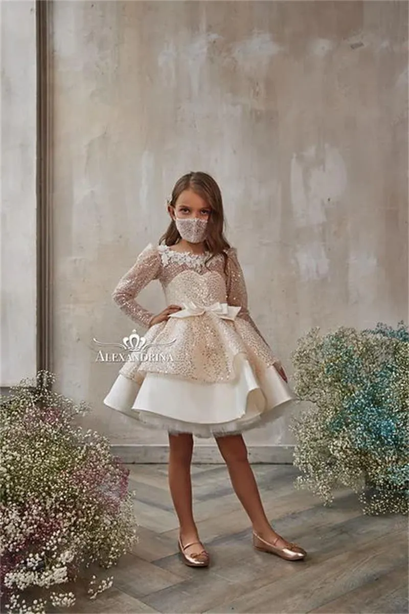 lace flower girl dresses