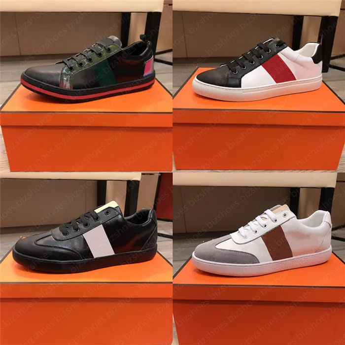 Men's Ace leather sneaker Green Red stripe embroidered Shoe Luxurys Designers Golden bee Designer Runner Trainers Italy embossed casual