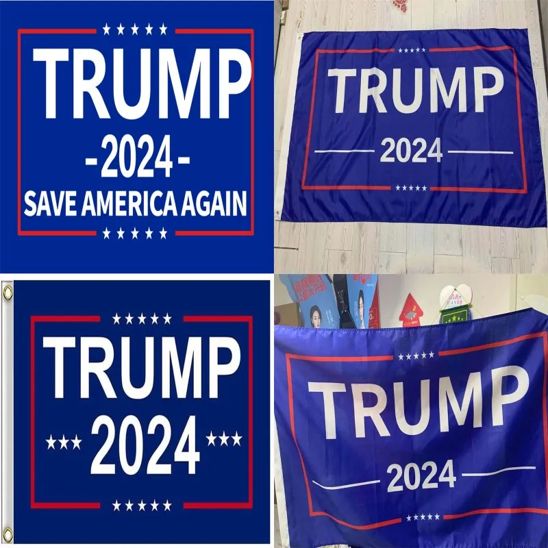 2024 Trump para nós bandeira presidencial projetou bandeiras de eleição de campanha diversidade maravilha maravilha coloridos não mais 90 * 150cm 8 8qs y2