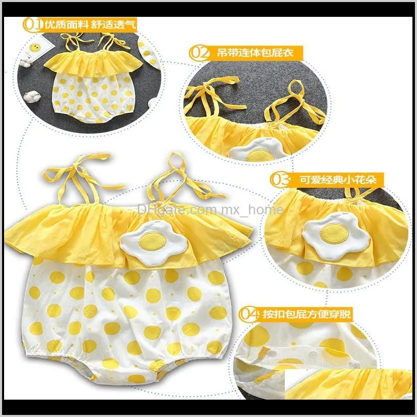 2021 new newborn clothes, girls, overalls + hat, children`s sets, girls`clothes, polka-dot overalls, baby l1n5