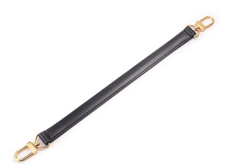 1 Pcs 1.5/1.8CM Width 38cm Long, Genuine Leather Short Purse Strap