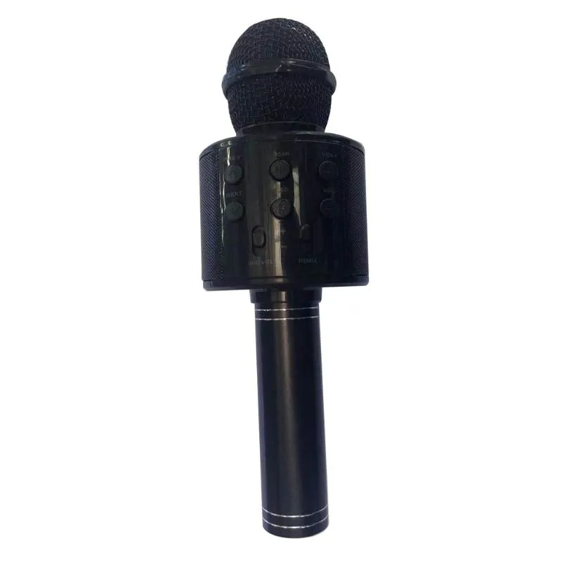 Microphone karaoké Bluetooth haut-parleur professionnel sans fil lecteur de micro portable enregistreur de chant micro Microphones